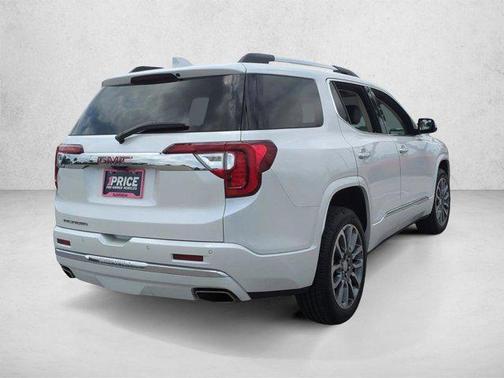 White Frost Tricoat 2021 GMC Acadia Denali