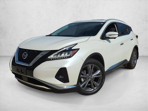 Pearl White Tricoat 2021 Nissan Murano Platinum Intelligent AWD