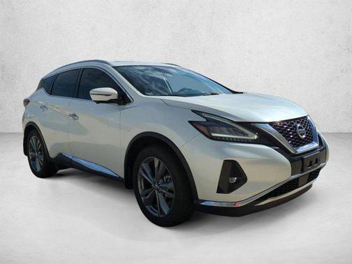 Pearl White Tricoat 2021 Nissan Murano Platinum Intelligent AWD