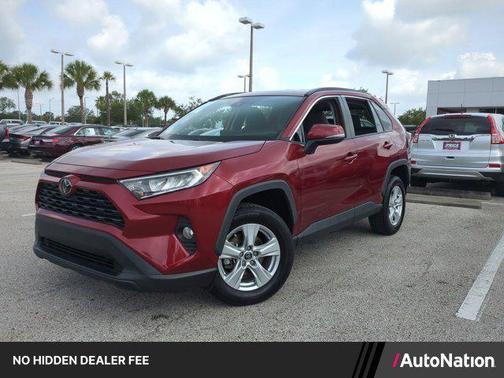 Ruby Flare Pearl 2021 Toyota RAV4 XLE