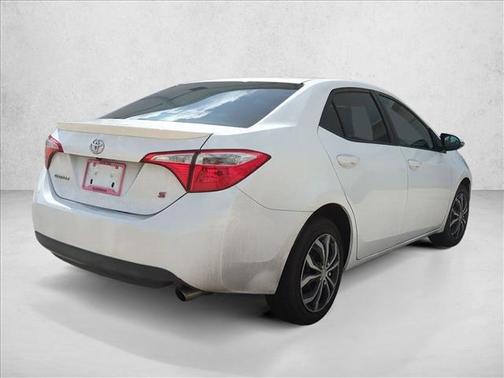 Super White 2014 Toyota Corolla S