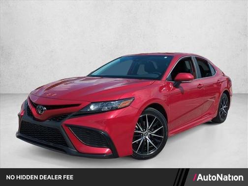 Supersonic Red 2024 Toyota Camry SE