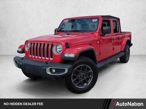 Firecracker Red Clearcoat 2020 Jeep Gladiator Overland