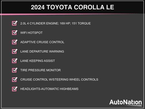 2024 Toyota Corolla LE