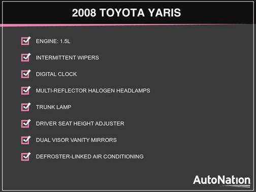 2008 Toyota Yaris S