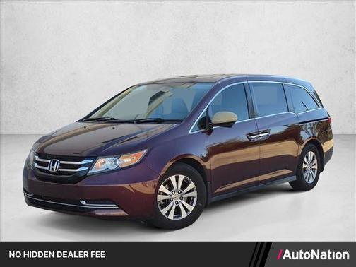Dark Cherry Pearl 2014 Honda Odyssey EX-L