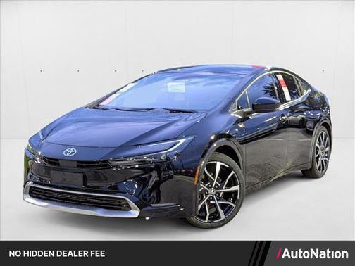 Midnight Black Metallic 2026 Toyota Prius Plug-In Hybrid XSE