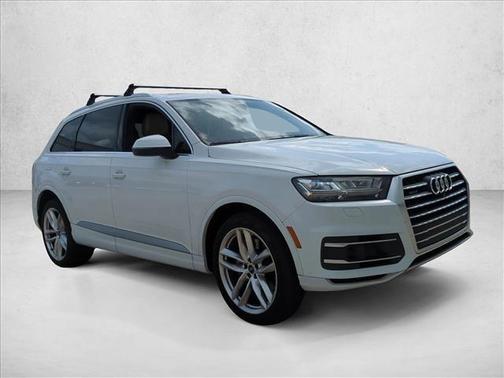 White 2018 Audi Q7 3.0T Prestige