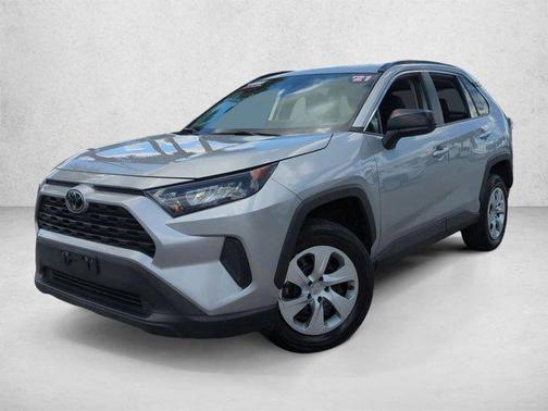 Silver Sky Metallic 2021 Toyota RAV4 LE