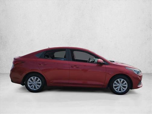 Pomegranate Red 2018 Hyundai Accent SE