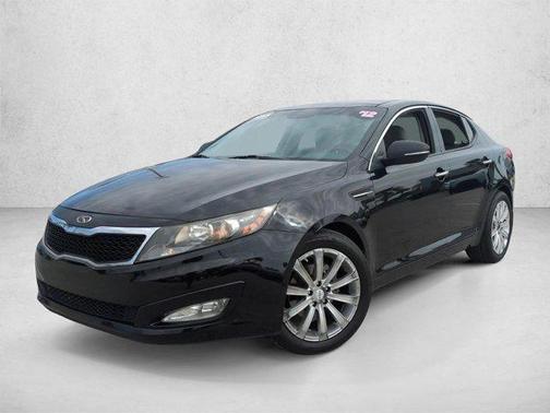 Ebony Black 2012 Kia Optima EX