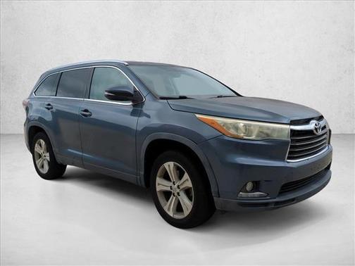 Shoreline Blue Pearl 2014 Toyota Highlander Limited