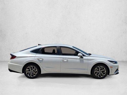 Quartz White 2020 Hyundai SONATA SEL