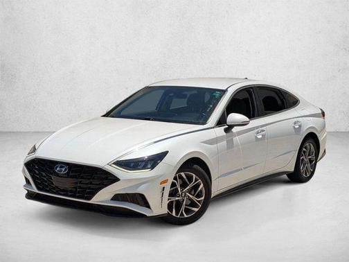 Quartz White 2020 Hyundai SONATA SEL