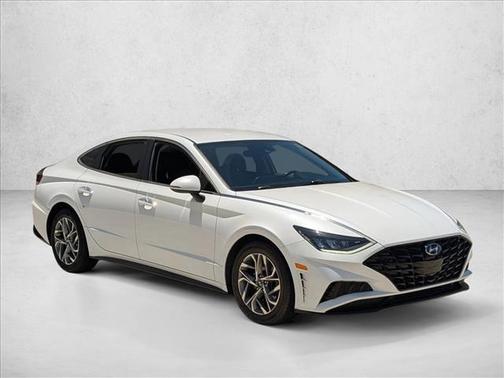 Quartz White 2020 Hyundai SONATA SEL