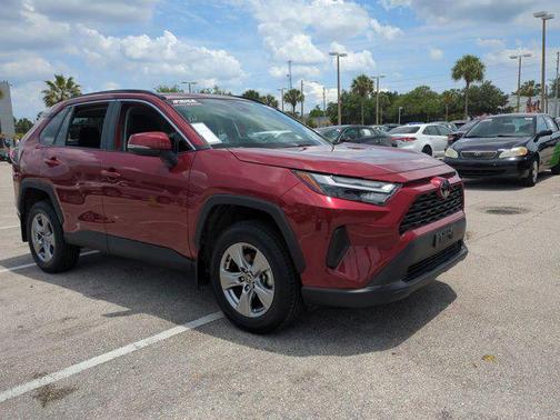 Ruby Flare Pearl 2025 Toyota RAV4 XLE