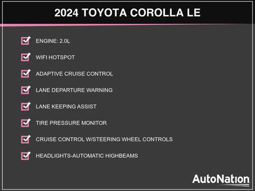 2024 Toyota Corolla LE