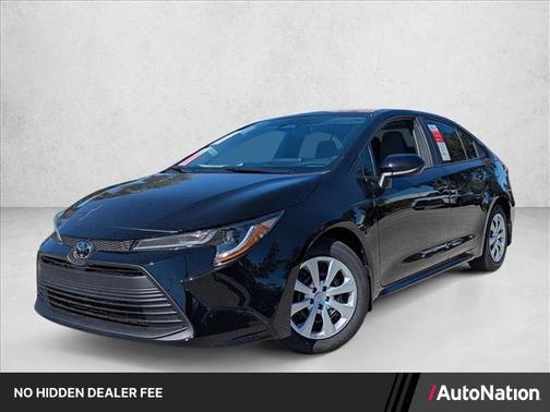 Midnight Black Metallic 2026 Toyota Corolla LE