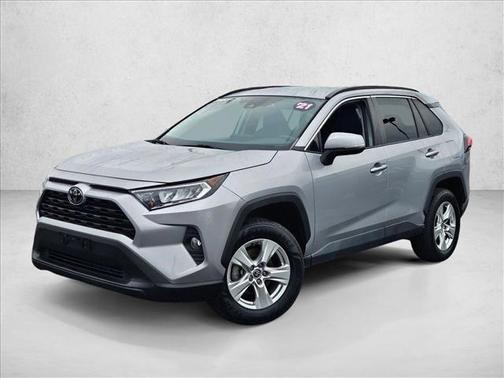 Silver Sky Metallic 2021 Toyota RAV4 XLE