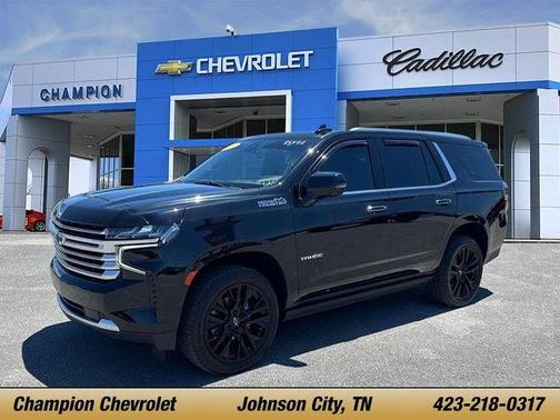 Black 2021 Chevrolet Tahoe High Country