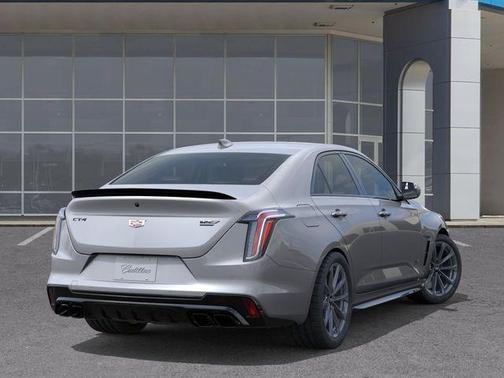 Silver Metallic 2026 Cadillac CT4-V Blackwing