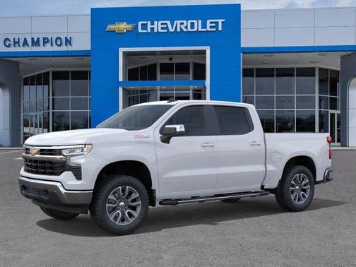 Summit White 2026 Chevrolet Silverado 1500 LT