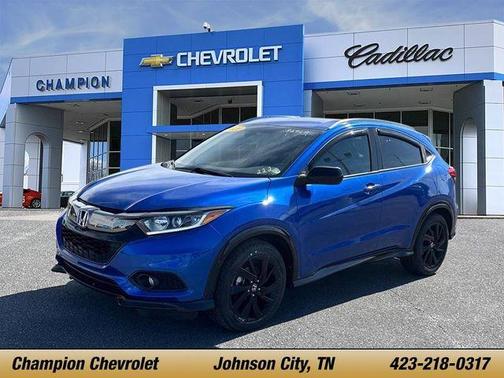 Blue 2021 Honda HR-V Sport