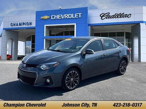 Slate Metallic 2014 Toyota Corolla S Plus