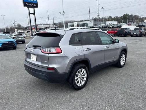 Billet Silver Metallic 2021 Jeep Cherokee Latitude