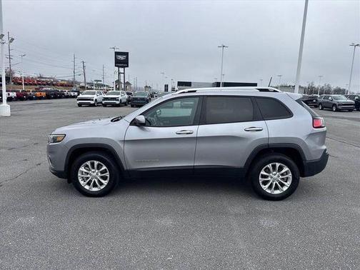 Billet Silver Metallic 2021 Jeep Cherokee Latitude