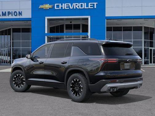 Black Metallic 2026 Chevrolet Traverse Z71