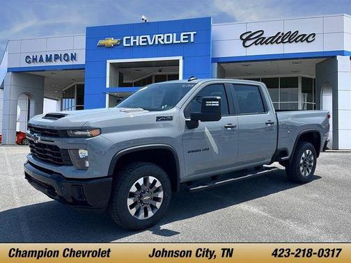 Slate Gray Metallic 2024 Chevrolet Silverado 2500 Custom