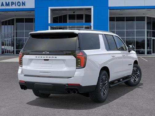 Summit White 2026 Chevrolet Suburban Z71
