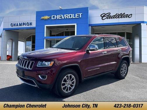 Velvet Red Pearlcoat 2016 Jeep Grand Cherokee Limited