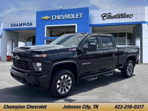 Black 2024 Chevrolet Silverado 2500 Custom