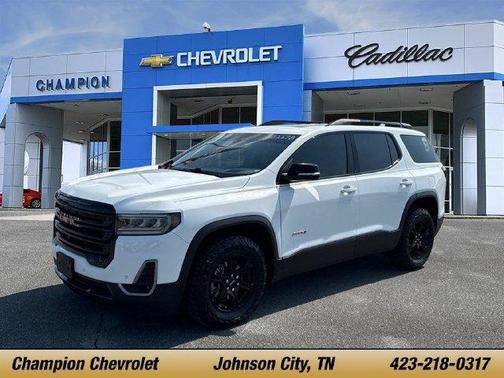 Summit White 2022 GMC Acadia AT4