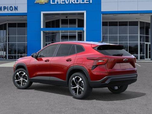 Red 2026 Chevrolet Trax 1RS