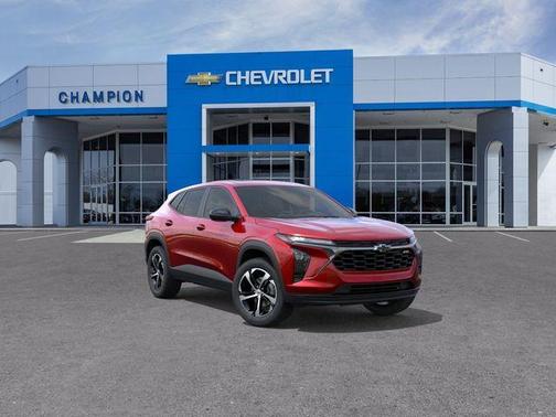 Red 2026 Chevrolet Trax 1RS