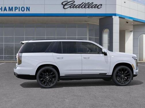 Vibrant White 2026 Cadillac Escalade Platinum Sport