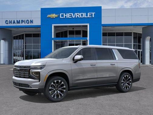 Sterling Gray Metallic 2026 Chevrolet Suburban High Country