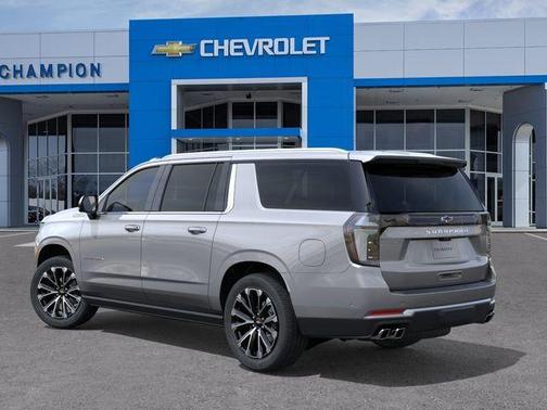 Sterling Gray Metallic 2026 Chevrolet Suburban High Country