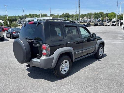 Black Clearcoat 2005 Jeep Liberty Sport