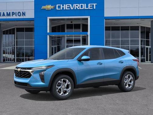 Blue 2026 Chevrolet Trax LS