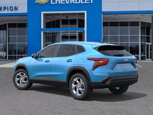 Blue 2026 Chevrolet Trax LS