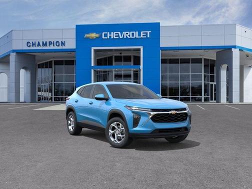 Blue 2026 Chevrolet Trax LS
