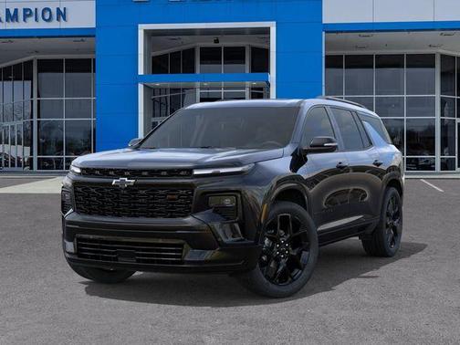 Black 2026 Chevrolet Traverse RS