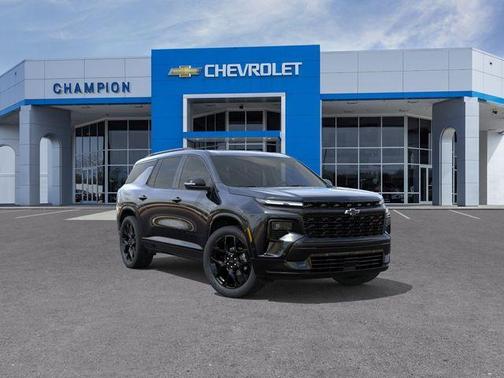 Black 2026 Chevrolet Traverse RS
