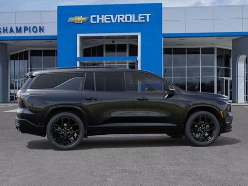 Black 2026 Chevrolet Traverse RS