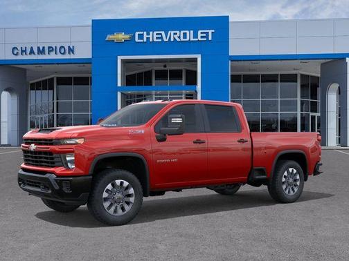 Red 2026 Chevrolet Silverado 2500 Custom