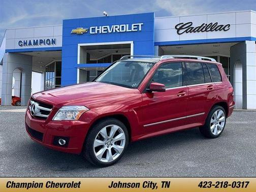Red 2011 Mercedes-Benz GLK-Class GLK 350 4MATIC